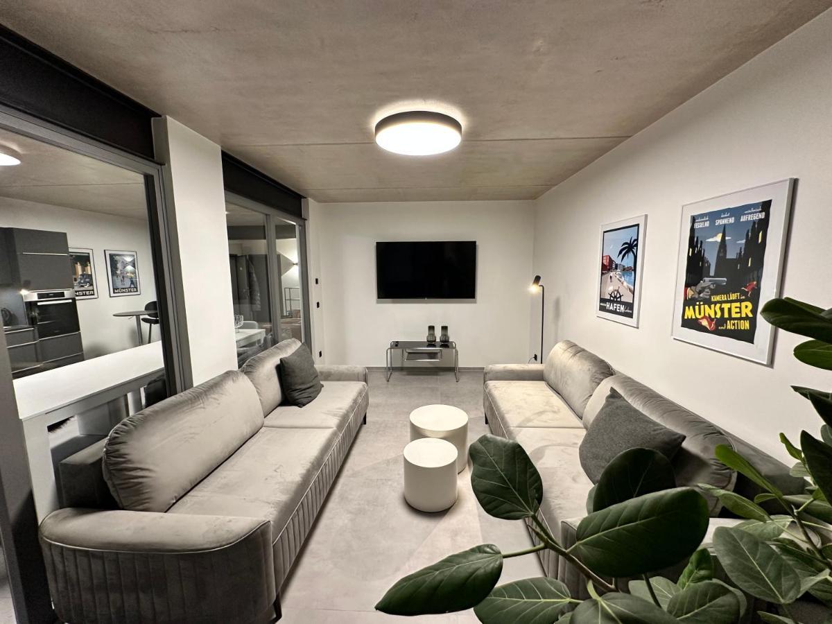 Luxurioeses Apartment Direkt Am Kanal 125 M² - Youpartments Мюнстер Екстериор снимка